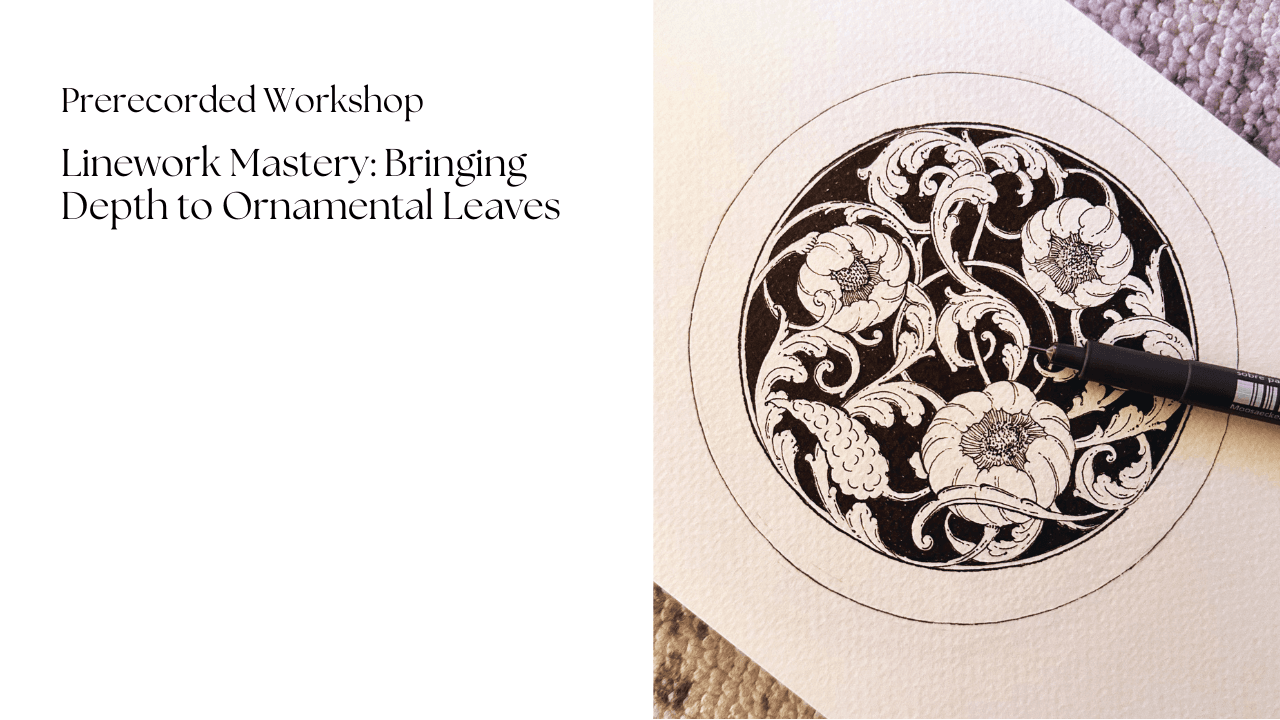 Linework Mastery: Bringing depth to Ornamental Art