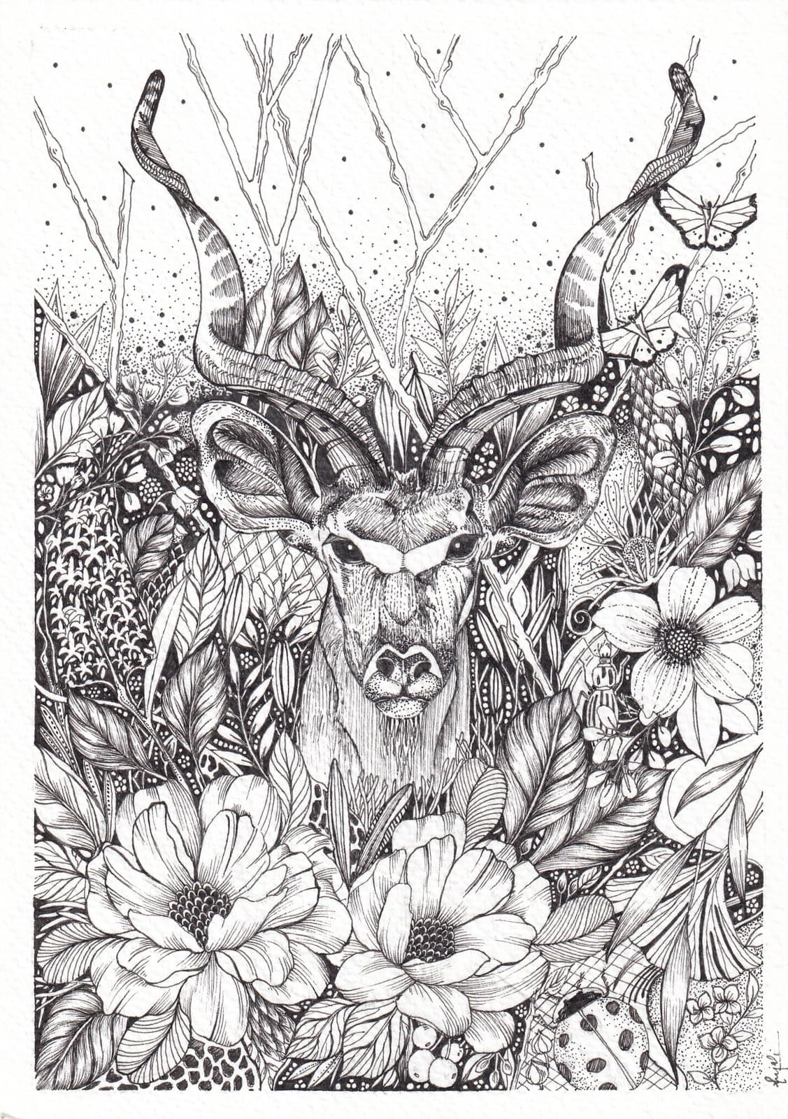 Ornamental artwork by Anjali Singh