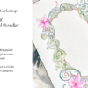Watercolour Ornamental Border
